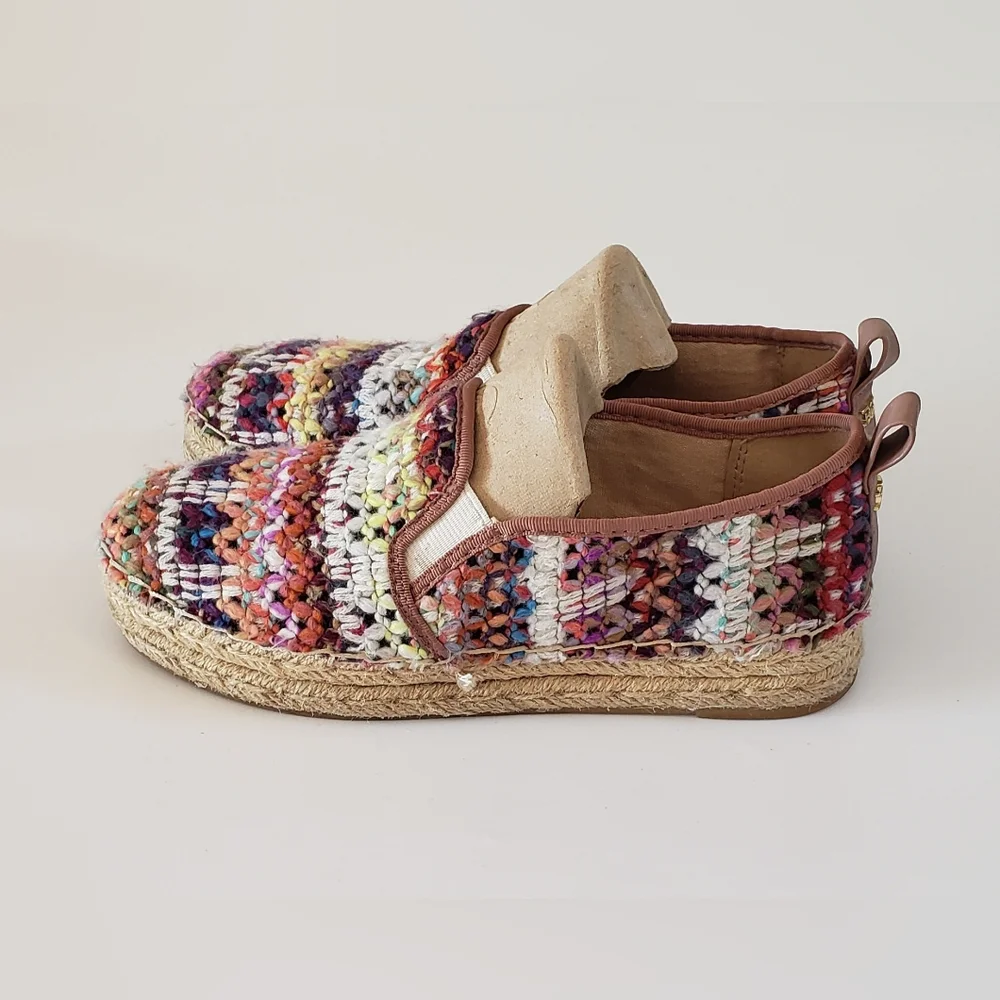 Sam Edelman Carrin Women's Multi colored Espadrille Size 7.5